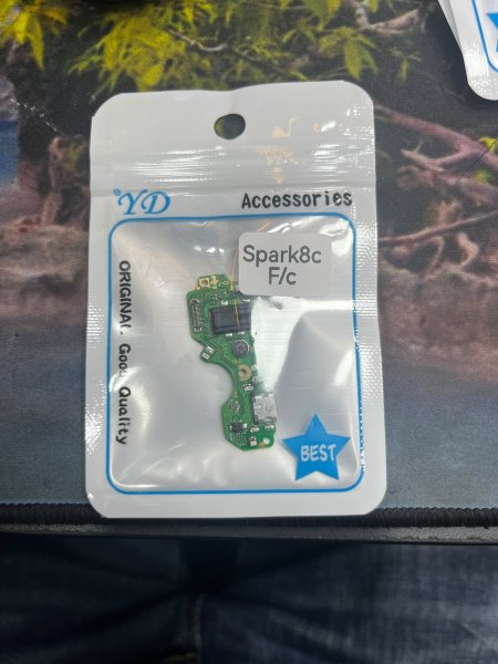 TECNO SPARK 8C CHARGING FLEX ORG
